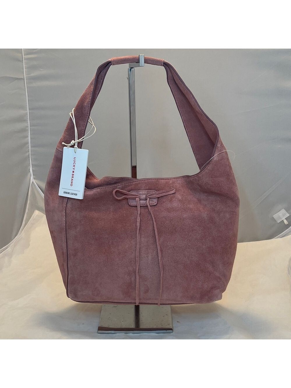 Lucky Brand Clem suede mini hobo